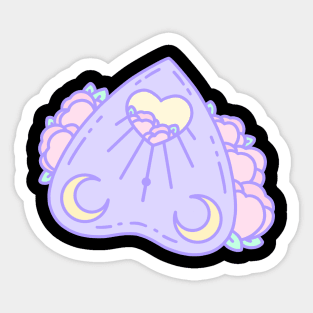 Floral Pastel Planchette Sticker